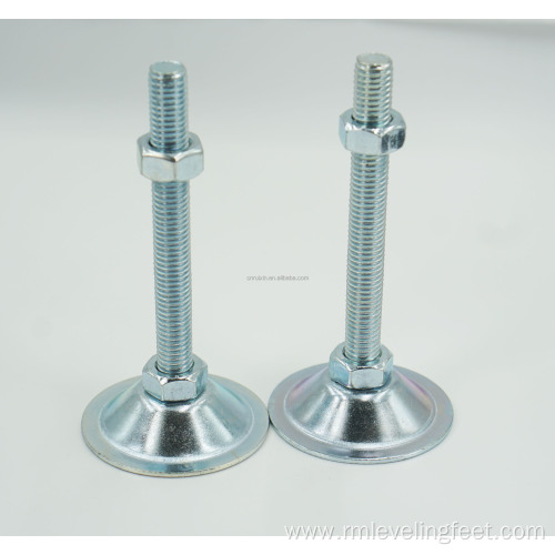 stainless machine furniture Zinc plated leveling feet